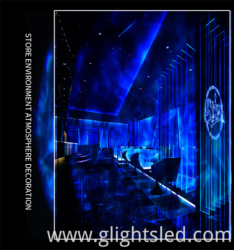 Professional Lighting Restaurant Mall Hotel Decoration 200w Custom Logo Projector Light